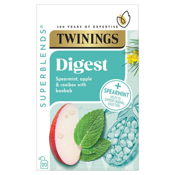Twinings Superblends Digest with Spearmint Apple and Rooibos 20 per pack