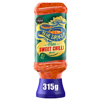 Blue Dragon süße Chili -Dip -Sauce Mild Squeezy 380g