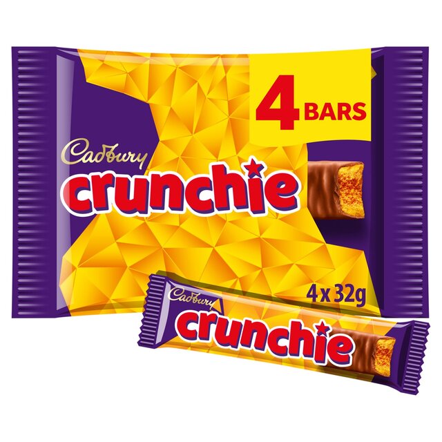 Cadbury Crunchie Multipack 4 per pack