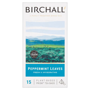 Birchall Peppermint Leaves Tea Bags 15 per pack