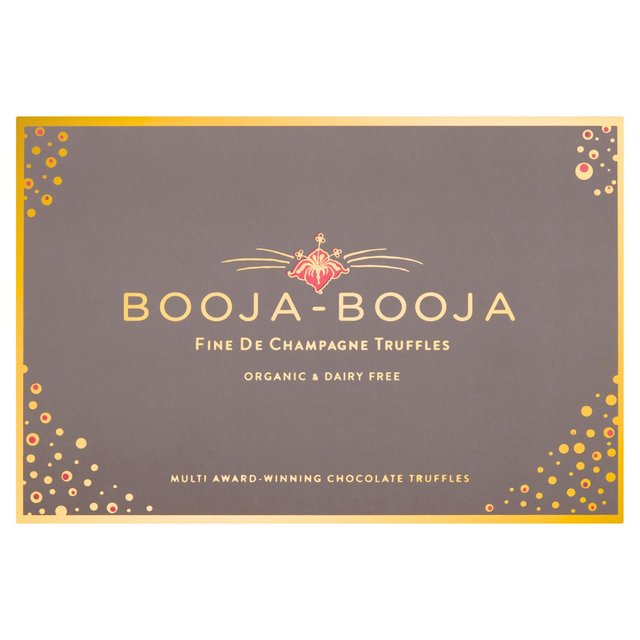 Trufas De Chocolate Finas De Champaña Sin Lácteos Booja-Booja 138g 