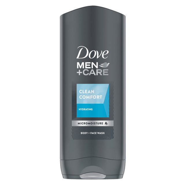 Taube Männer+Pflege sauberer Komfort Körper und Gesichtswäsche 400 ml