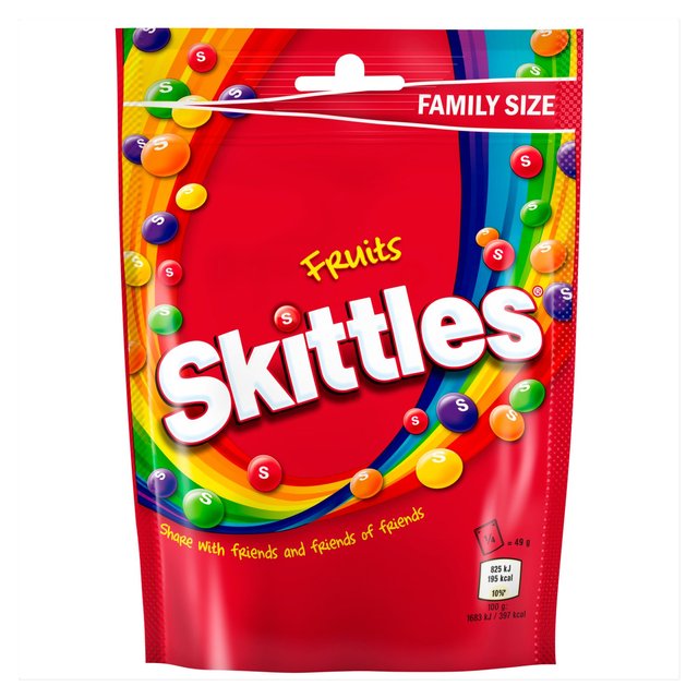 Skittles Fruits Sweets Souch 196G