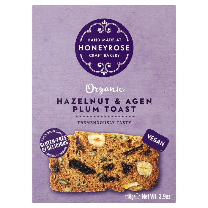 Honeyrose Hazelnut & Agen Plum Toast 110G