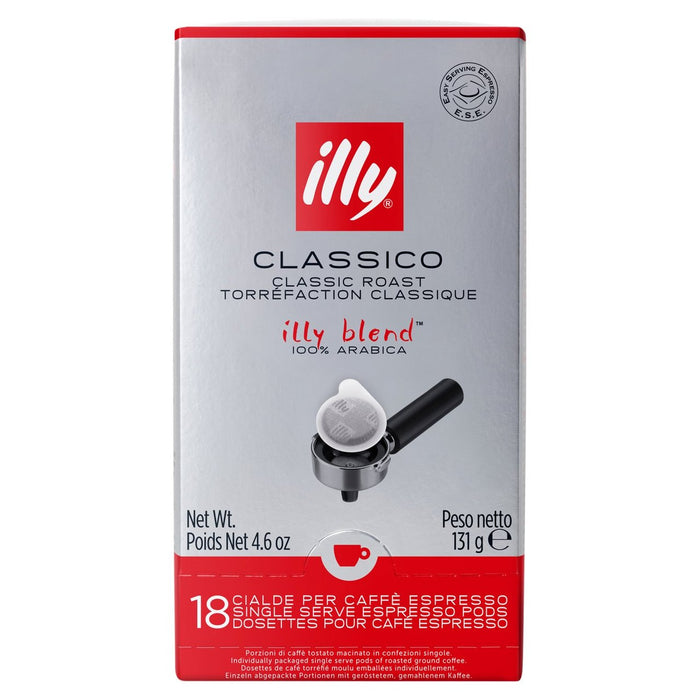 Illy Cafe Espresso 18 portions uniques 131g