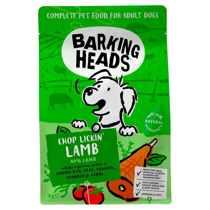 Barking Heads Chop Lickin' Lamb 1kg