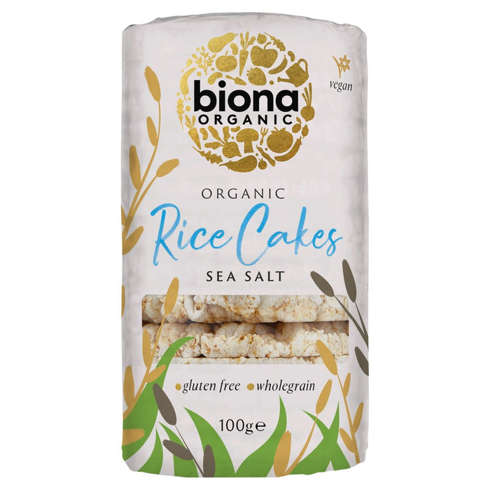 Biona Gâteaux de riz bio avec sel de mer 100g