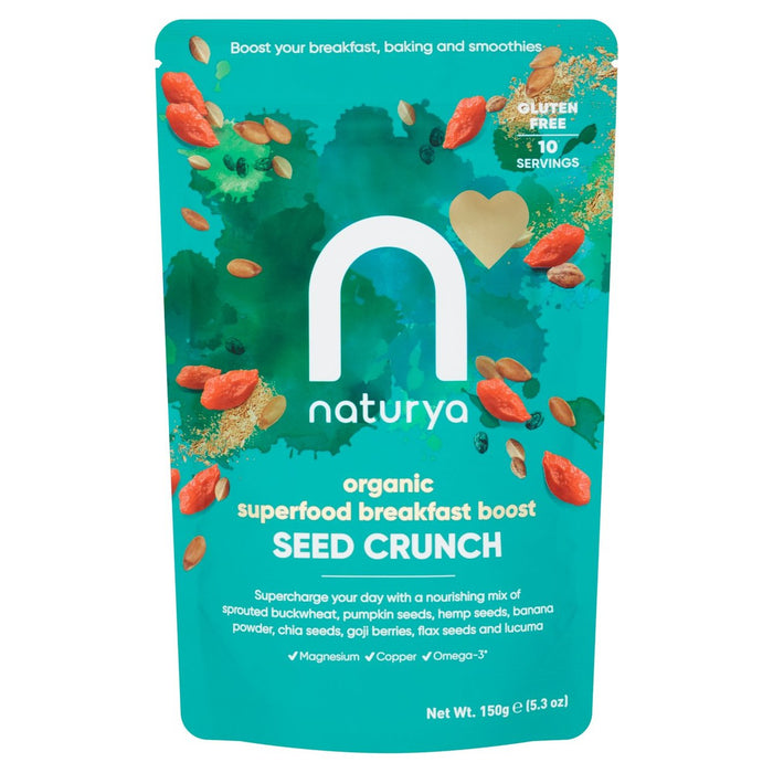 Naturya Desayuno orgánico Boost Semilla Crunch 150G